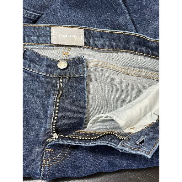 Everlane Women's Jeans Size 28 Blue Ankle Dark Wash Skinny Jean Mid Rise In EUC! - Picture 8 of 10